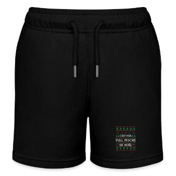 C'est Mon Pull Moche De Noël - Short de jogging enfant bio Stanley/Stella - noir - Devant