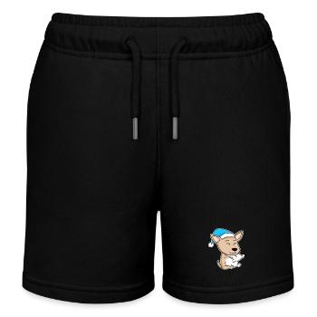 Chihuahua Sleeping Fatigue Chien Race de chien - Short de jogging enfant bio Stanley/Stella - noir - Devant