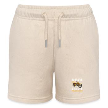 DDR Ossi Ostdeutschland 1971 Geburtstag Spruch - Kinder Organic Joggingshorts Mini Bolter von Stanley/Stella - Natur - Vorne