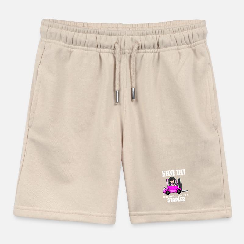 Stapler Gabelstapler Lager Logistik Damen Kinder Organic Joggingshorts Mini Bolter von Stanley/Stella