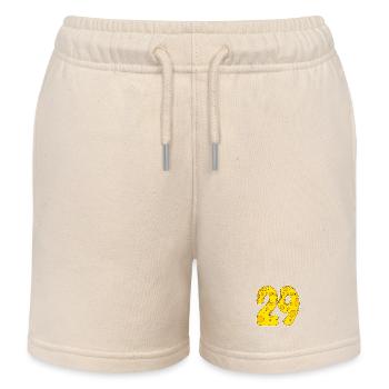 29 Jahre Lustig Käse - Kinder Organic Joggingshorts Mini Bolter von Stanley/Stella - Natur - Vorne