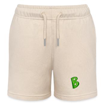 point B - point initial B - Short de jogging enfant bio Stanley/Stella - écru doux - Devant