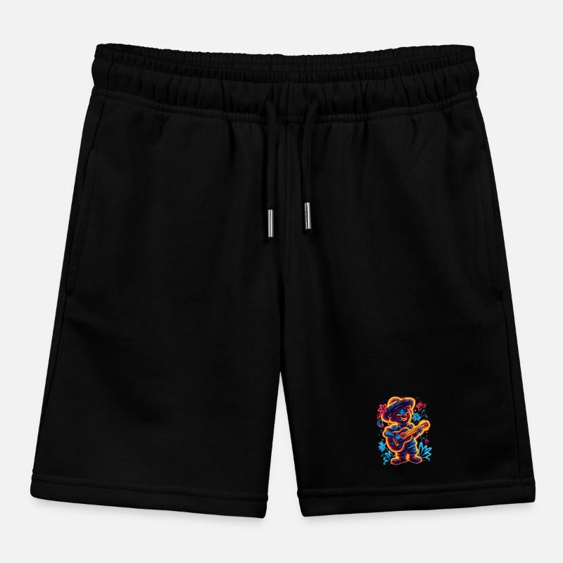Ukulélé Retrowave Short de jogging enfant bio Stanley/Stella