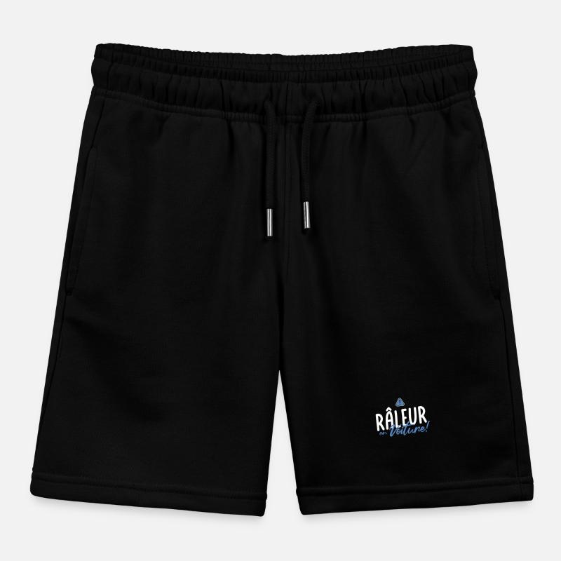 CAR SCRAPER - For those who complain while driving Kids Organic Sweat Shorts by Stanley/Stella