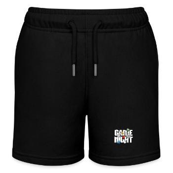 Board Game Enthusiasts - Kids Organic Sweat Shorts by Stanley/Stella - black - Front