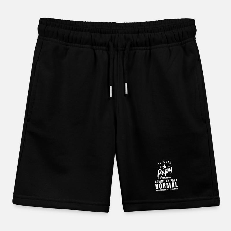 Ich bin ein Petanque-Opa Kinder Organic Joggingshorts Mini Bolter von Stanley/Stella