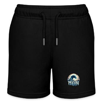 Bonjour Allemagne du Nord - Short de jogging enfant bio Stanley/Stella - noir - Devant