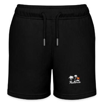 Mallorca - Kinder Organic Joggingshorts Mini Bolter von Stanley/Stella - Schwarz - Vorne