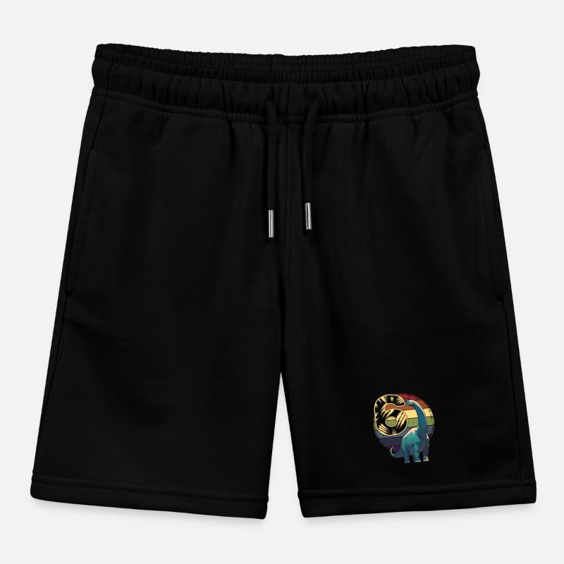 Brachiosaure 6 ans 6e anniversaire Short de jogging enfant bio Stanley/Stella