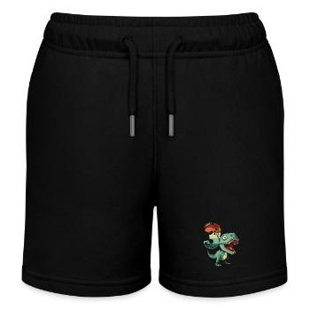 T-Rex Tyrannosaurus 3 Jahre 3. Geburtstag Geschenk - Kinder Organic Joggingshorts Mini Bolter von Stanley/Stella - Schwarz - Vorne