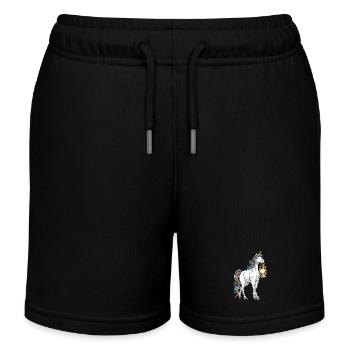 EInhorn Laterne - Kinder Organic Joggingshorts Mini Bolter von Stanley/Stella - Schwarz - Vorne