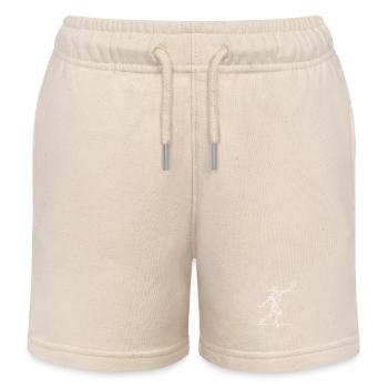 Croquis de joueur de volley-ball - Short de jogging enfant bio Stanley/Stella - écru doux - Devant