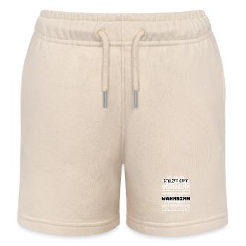 Ich bin der stolze Anführer einer Horde - Kinder Organic Joggingshorts Mini Bolter von Stanley/Stella - Natur - Vorne