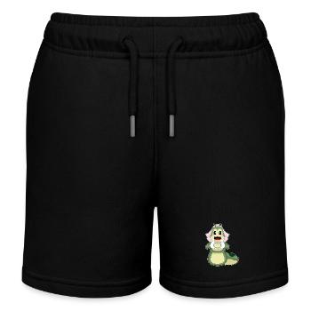 Chenille Mariage Coeur de mariée - Short de jogging enfant bio Stanley/Stella - noir - Devant