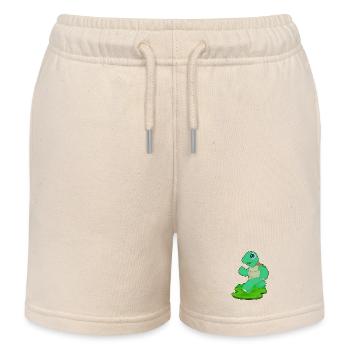 Turtle Jogger Jogging Sport - Short de jogging enfant bio Stanley/Stella - écru doux - Devant