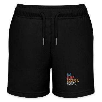 Eat Sleep Discofox Repeat pour les danseurs - Short de jogging enfant bio Stanley/Stella - noir - Devant