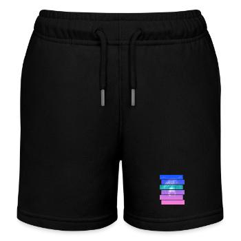 Ours - Short de jogging enfant bio Stanley/Stella - noir - Devant