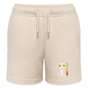 Unbeatable Strauß Sonnenbrille Vogel Geschenk - Kinder Organic Joggingshorts Mini Bolter von Stanley/Stella - Natur - Vorne