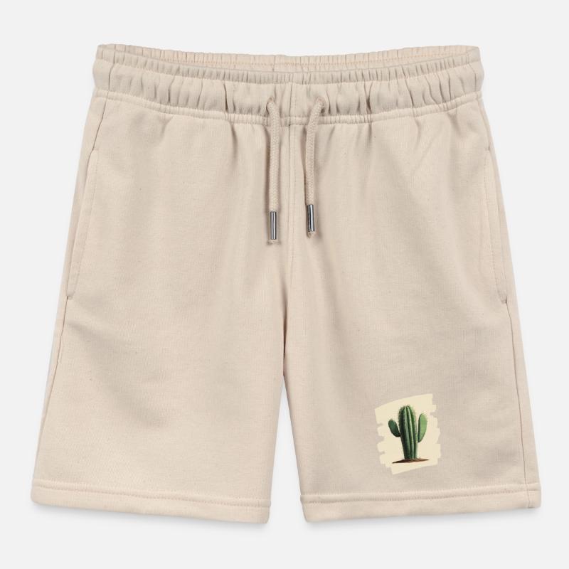 Cactus Kids Organic Sweat Shorts by Stanley/Stella