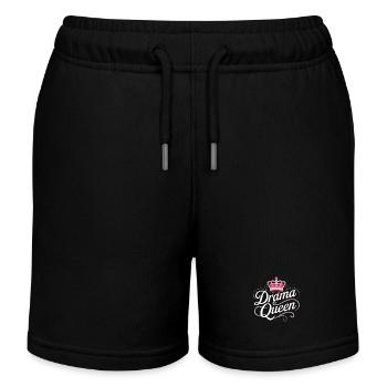 Drama Queen Königin Prinzessin Selbstwert Frauen - Kinder Organic Joggingshorts Mini Bolter von Stanley/Stella - Schwarz - Vorne