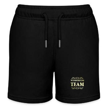 Windsurfing Team - Kinder Organic Joggingshorts Mini Bolter von Stanley/Stella - Schwarz - Vorne
