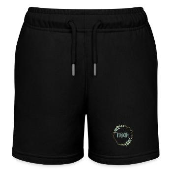 Noah Cadeau Personnalisé pour Garçon - Short de jogging enfant bio Stanley/Stella - noir - Devant