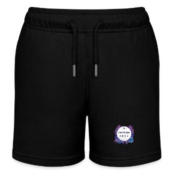 Amsterdam 2025 - Short de jogging enfant bio Stanley/Stella - noir - Devant