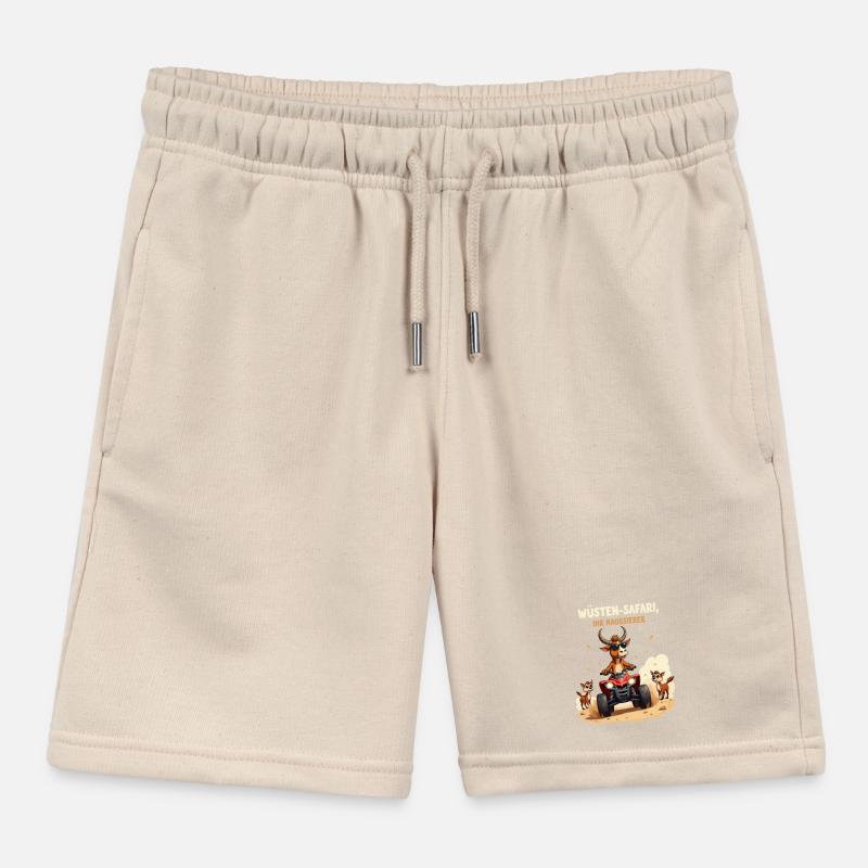 Deserts - Taurus Kids Organic Sweat Shorts by Stanley/Stella