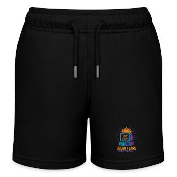 T-shirt Retro Tech Solar Flare Protocol - Short de jogging enfant bio Stanley/Stella - noir - Devant