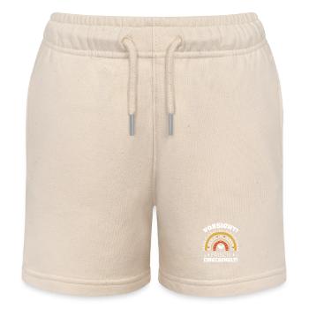 Schulkind 1. Klasse Geschenke Einschulung Kinder - Kinder Organic Joggingshorts Mini Bolter von Stanley/Stella - Natur - Vorne