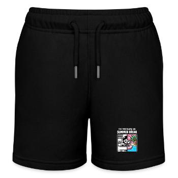 ICH BIN MENTAL IN DEN SOMMERFERIEN - LEHRERGESCHENK - Kinder Organic Joggingshorts Mini Bolter von Stanley/Stella - Schwarz - Vorne