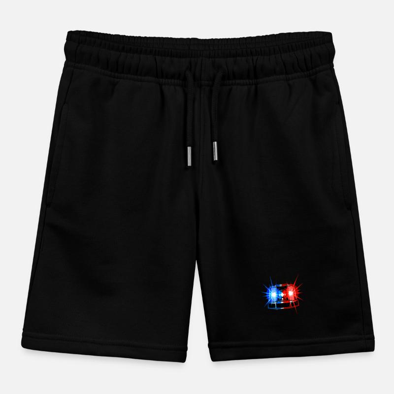 Blaulicht Sirene – Notfallwarnsystem Kinder Organic Joggingshorts Mini Bolter von Stanley/Stella