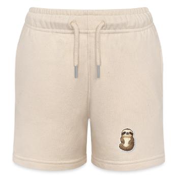 Paresse - Short de jogging enfant bio Stanley/Stella - écru doux - Devant
