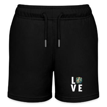 Dragon Dragon - Short de jogging enfant bio Stanley/Stella - noir - Devant