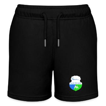 Aquitaine coat of arms - Kids Organic Sweat Shorts by Stanley/Stella - black - Front