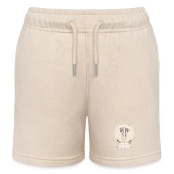  Vintage Rockin' Since 2000 – 25 Years of Pure - Kids Organic Sweat Shorts by Stanley/Stella - soft Ecru - Front