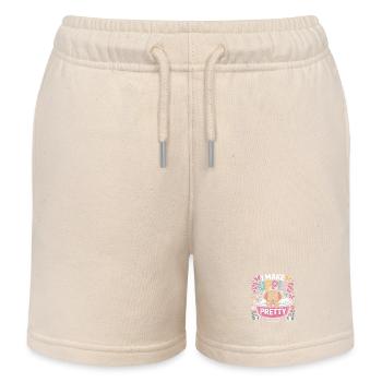 Hundefriseur I Make Puppies Pretty Welpenpflege - Kinder Organic Joggingshorts Mini Bolter von Stanley/Stella - Natur - Vorne