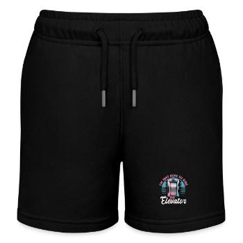 Elevator toddler & kids - Kids Organic Sweat Shorts by Stanley/Stella - black - Front