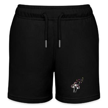 Löwenzahn-Billardkugel, lustiges Queue, Sportkunst - Kinder Organic Joggingshorts Mini Bolter von Stanley/Stella - Schwarz - Vorne