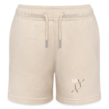 It’s In My DNA Funny Pool Player Cue Sports - Kids Organic Sweat Shorts by Stanley/Stella - soft Ecru - Front