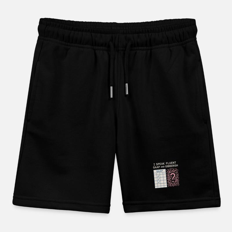 Buchhaltungsstudent Cpa Im Training Excel -witze Kinder Organic Joggingshorts Mini Bolter von Stanley/Stella