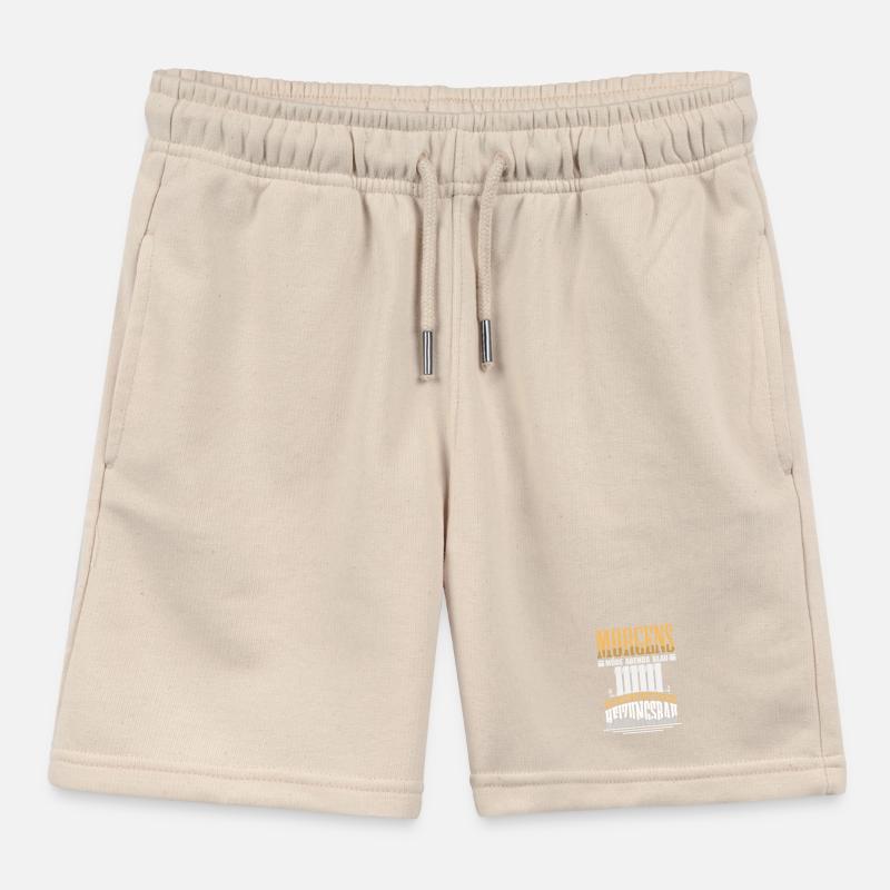Heating Engineer Heating Construction Plumber Plumber Kids Organic Sweat Shorts by Stanley/Stella