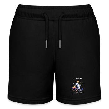 Cosplay – wo der Grind das Spiel ist | Con - Kinder Organic Joggingshorts Mini Bolter von Stanley/Stella - Schwarz - Vorne