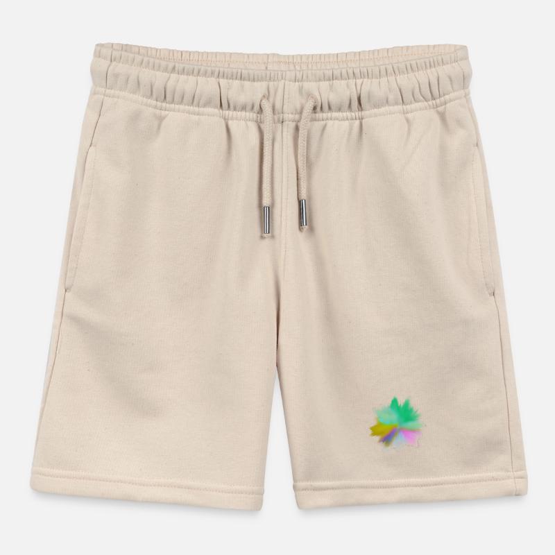 Explosion d’aquarelle Short de jogging enfant bio Stanley/Stella