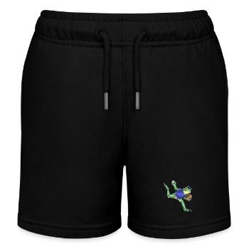 Frog Baseball Gant de baseball - Short de jogging enfant bio Stanley/Stella - noir - Devant