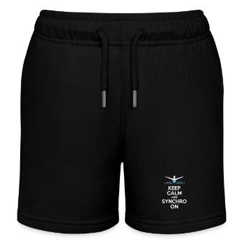 Synchronschwimmen Kunstschwimmen Wassersport - Kinder Organic Joggingshorts Mini Bolter von Stanley/Stella - Schwarz - Vorne
