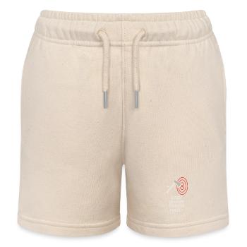 Drôle Hache Lancer Mème Hache Moi Tout Tranchant - Short de jogging enfant bio Stanley/Stella - écru doux - Devant