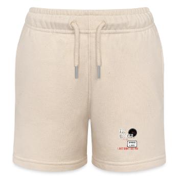 Yes Officer Funny Speeding Tee - Short de jogging enfant bio Stanley/Stella - écru doux - Devant