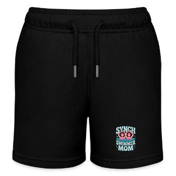 Synchronschwimmen Kunstschwimmen Wassersport - Kinder Organic Joggingshorts Mini Bolter von Stanley/Stella - Schwarz - Vorne