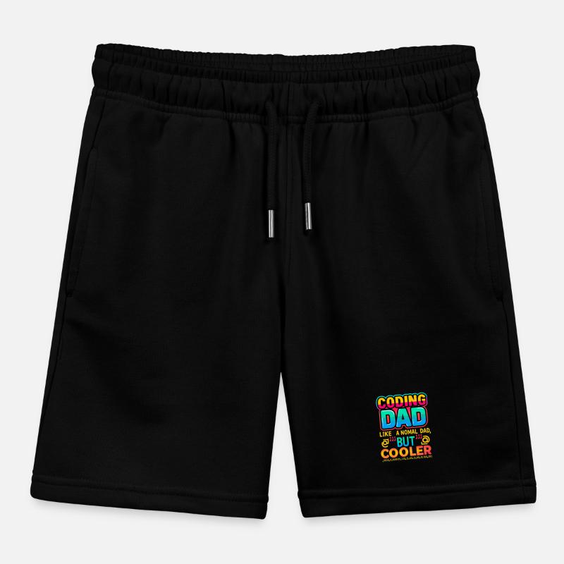 Programmieren Papa Cooler, Programmierer Kinder Organic Joggingshorts Mini Bolter von Stanley/Stella